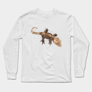 Crested Gecko Long Sleeve T-Shirt